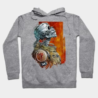 astronaut skull Hoodie